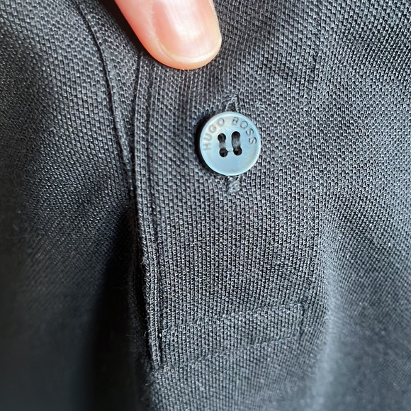 Boss by Hugo Boss / Polo style shirt / Pima cotton / Black / XL - Regular fit - Picture 8 of 10